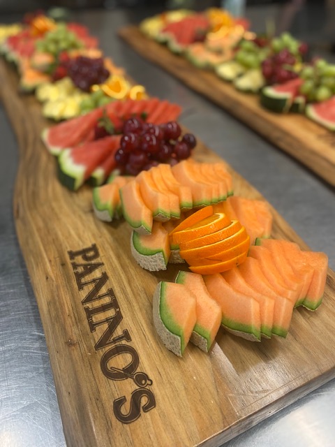 Fresh Fruit Tray from Woodstock Caterer, Paninos